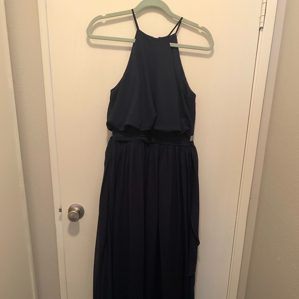 Navi Maxi Bridesmaids Dress